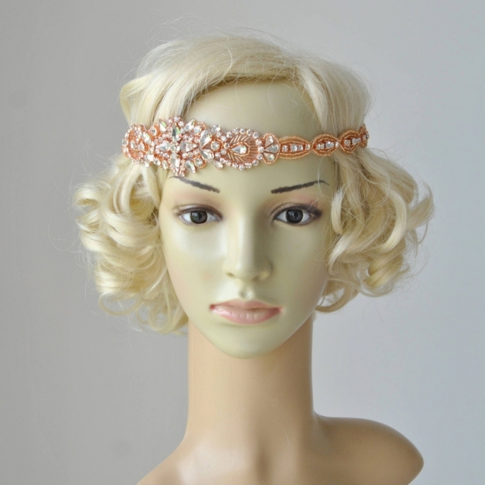 Rhinestone bridal headband